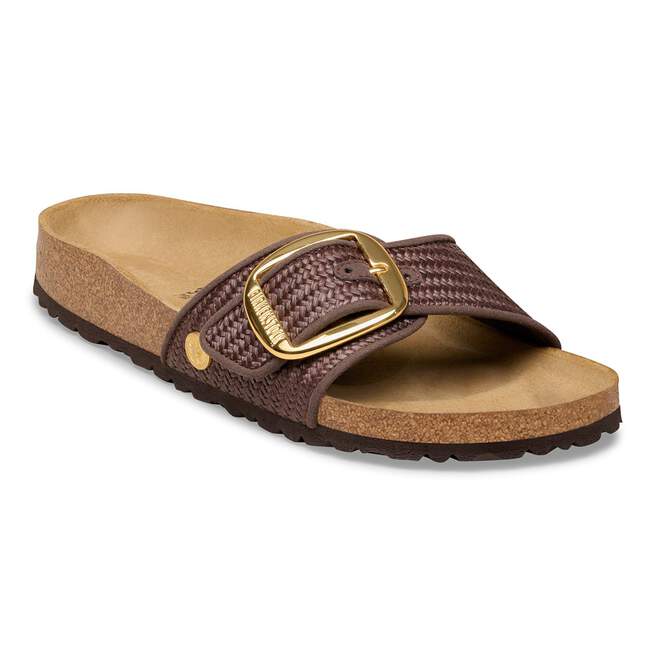 Madrid Big Buckle Raffia